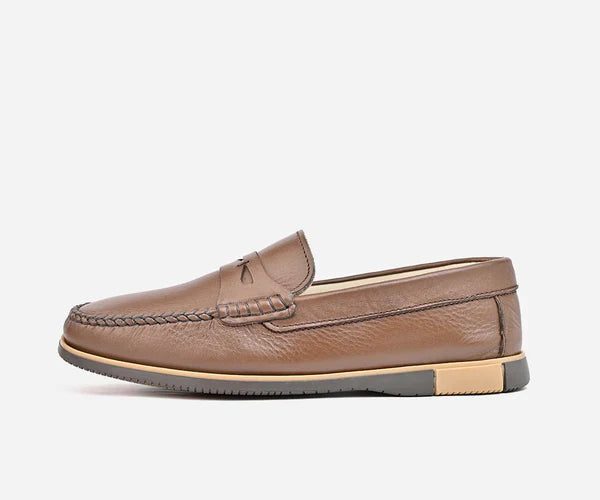 Mocassin homme en cuir - M10